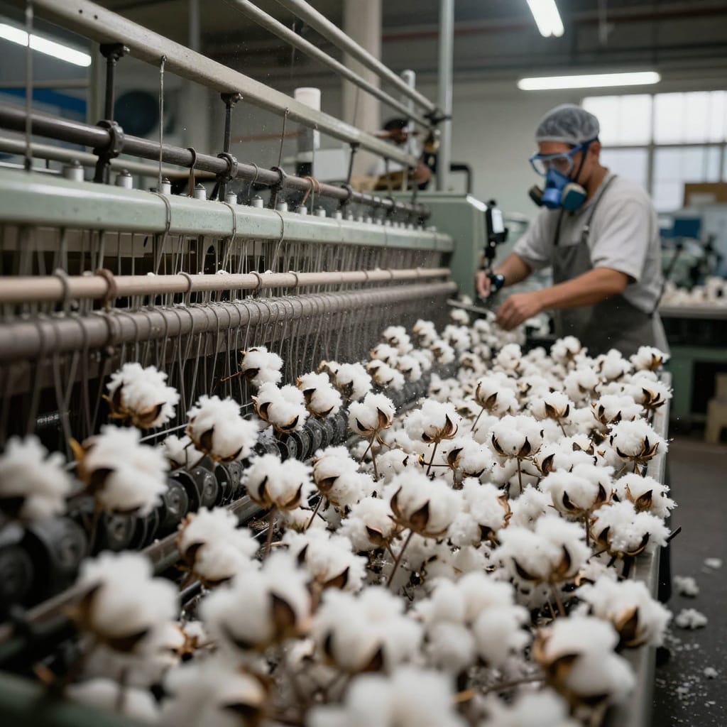 Riesgos de trabajar en una industria textil